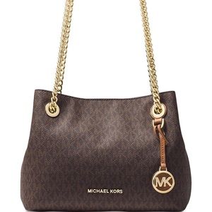 Michael Kors Jet Set Logo Shoulder Bag